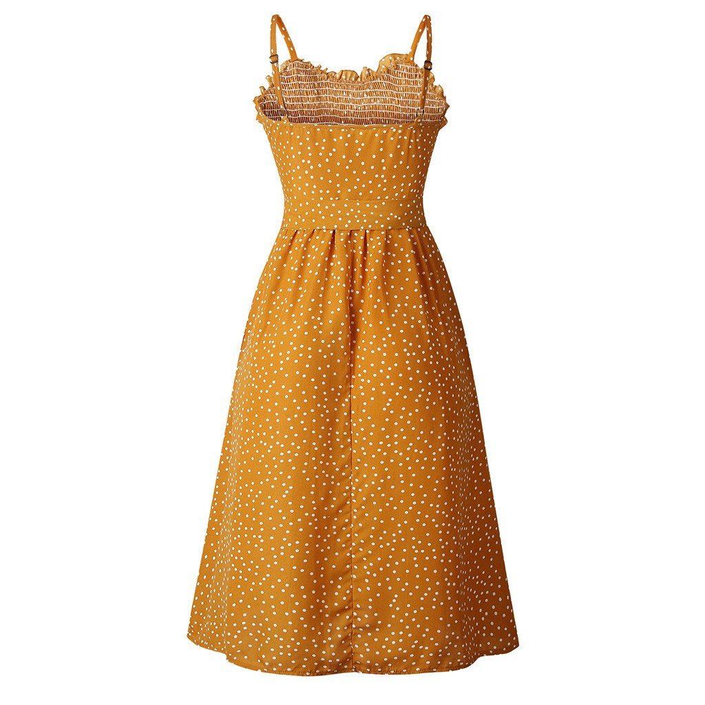 Robe Vintage Sixties Jaune - Louise Vintage