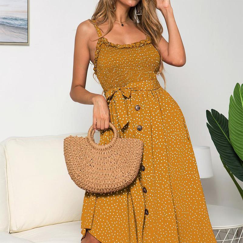 Robe Vintage Sixties Jaune - Louise Vintage