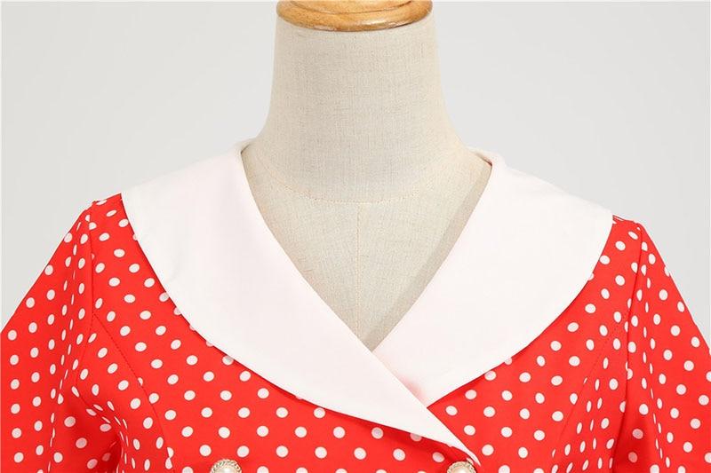 Robe Vintage<br> Année 40 Rouge - Louise Vintage