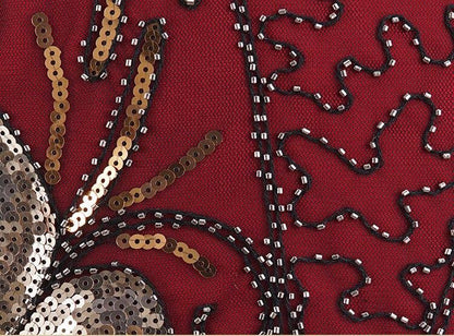 Robe Vintage&lt;br&gt; Années 20 Grande Taille Charleston Rouge - Louise Vintage