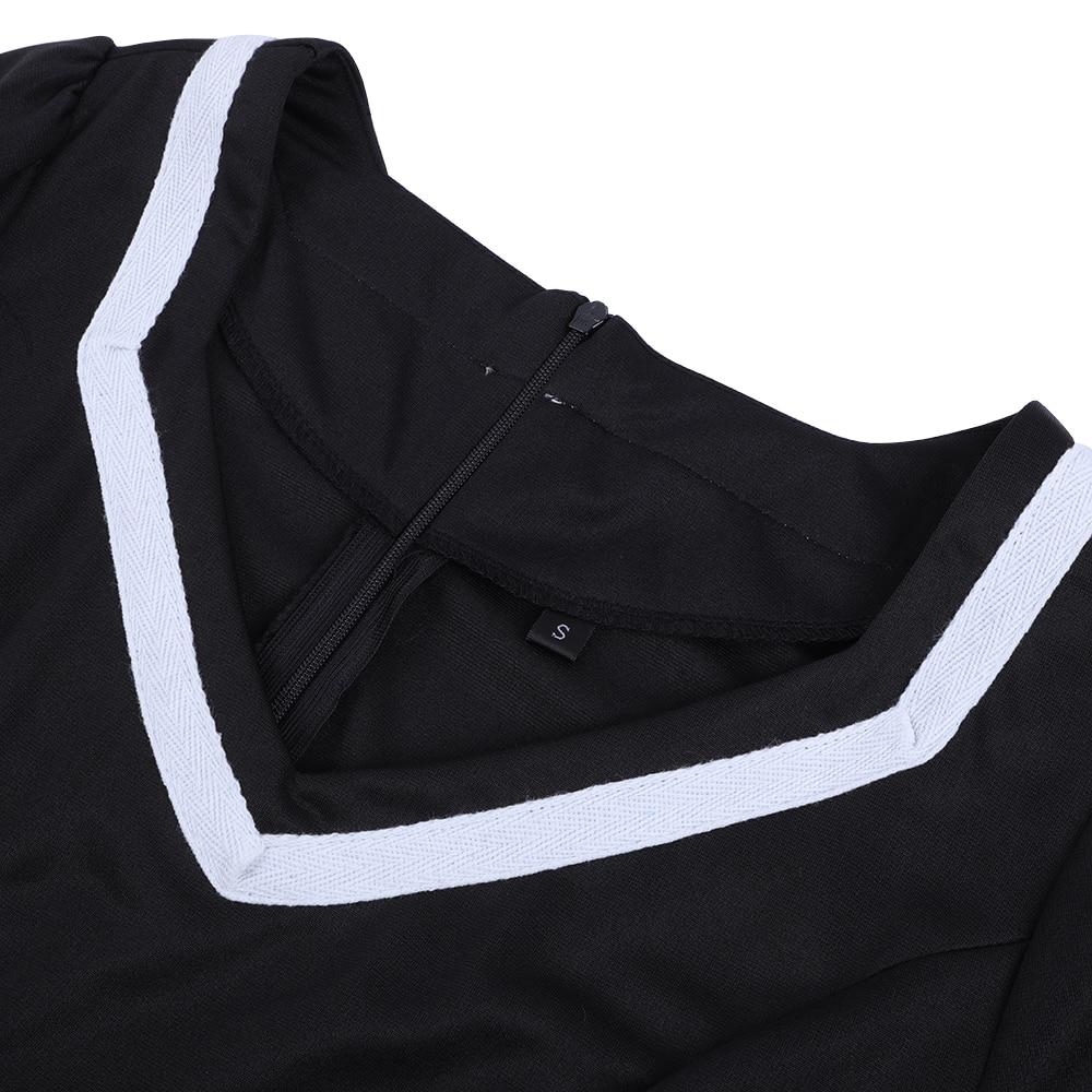 Robe Vintage<br> Grande Taille V Blanc - Louise Vintage