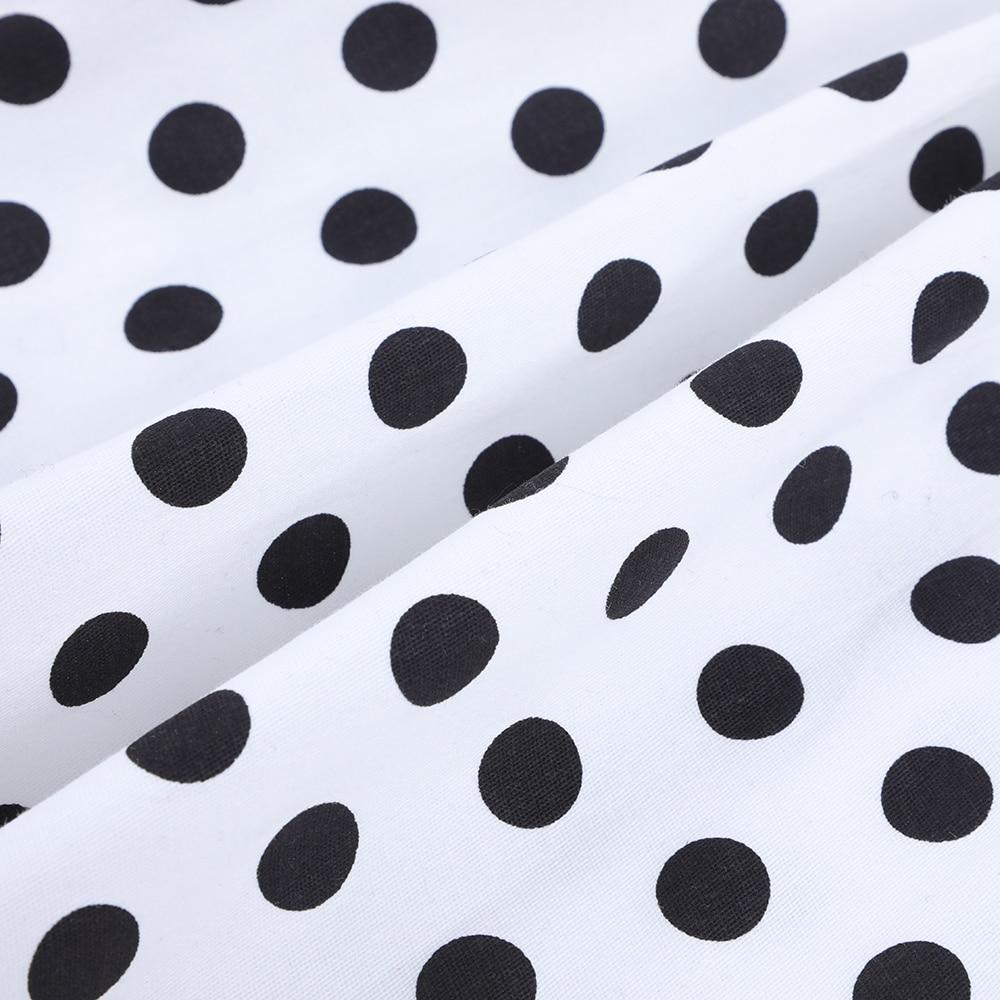 Robe Vintage<br> Grande Taille V Blanc - Louise Vintage