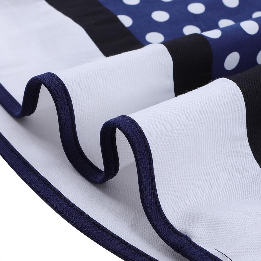 Robe Vintage<br> Grande Taille V Bleu - Louise Vintage