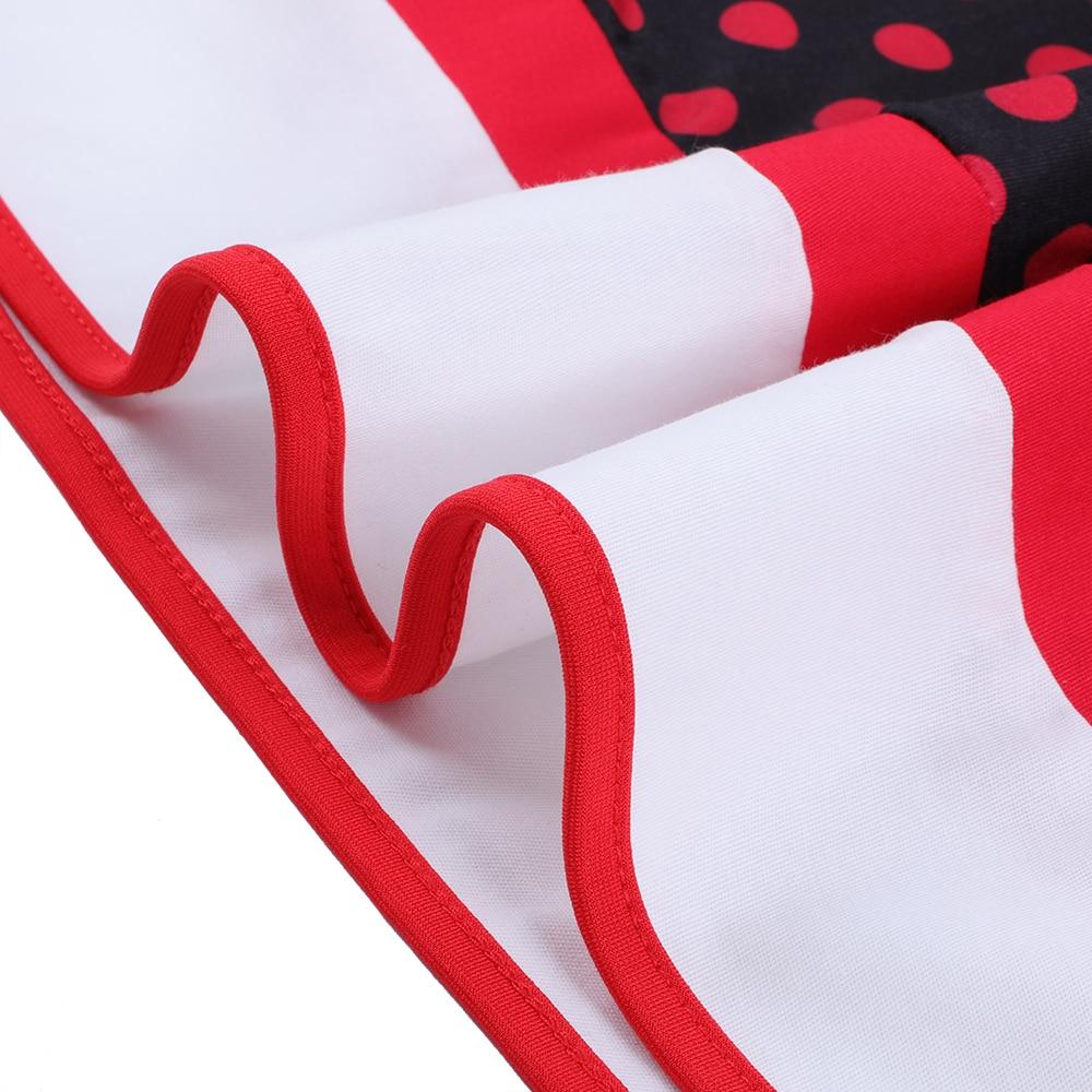 Robe Vintage<br> Grande Taille V Rouge - Louise Vintage