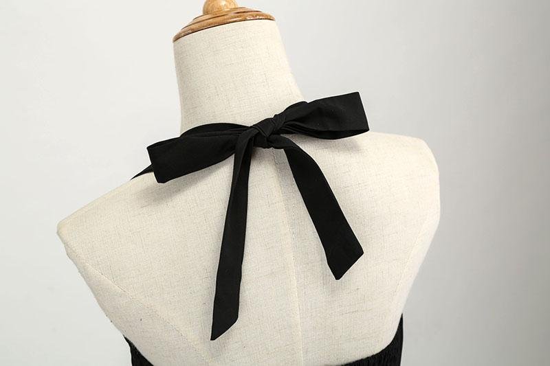 Robe Vintage<br> Noire - Louise Vintage