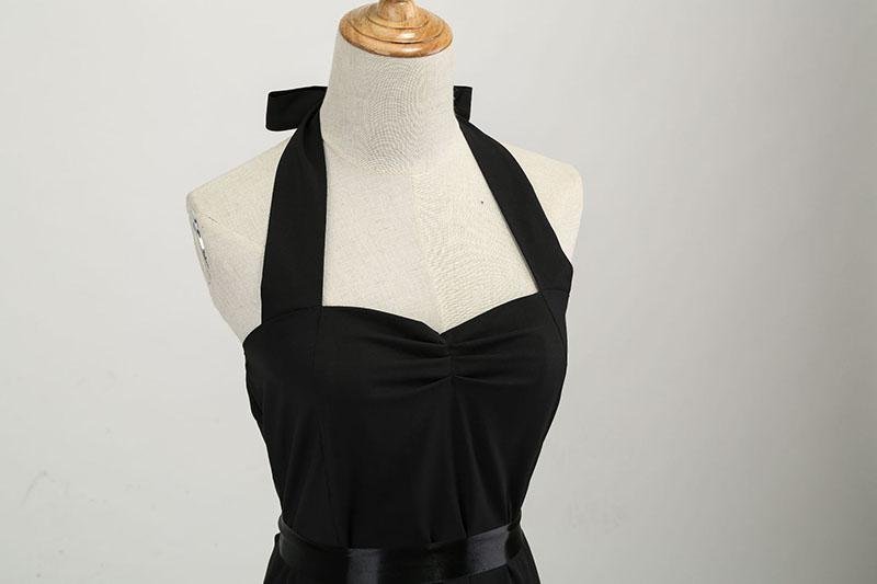 Robe Vintage<br> Noire - Louise Vintage