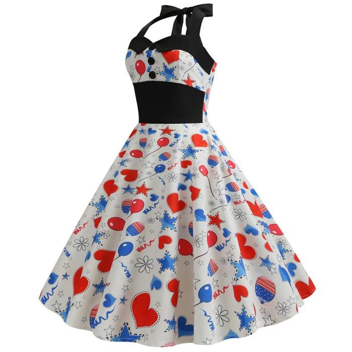 Robe Vintage<br> Pin Up Fête - Louise Vintage