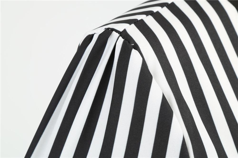 Robe Vintage<br> Rétro Noire et Blanche - Louise Vintage