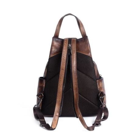 Sac à Dos Femme Style Vintage Café - Louise Vintage
