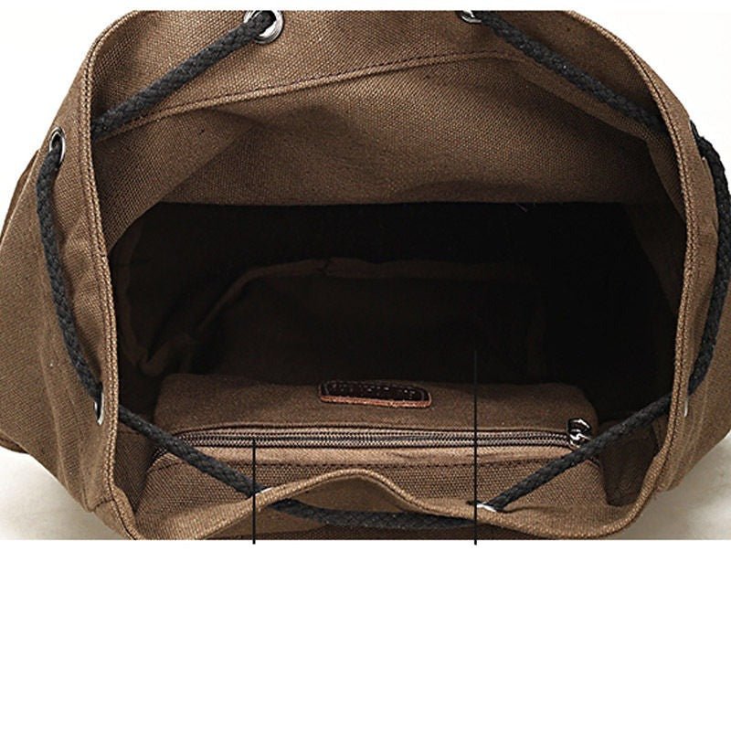 Sac à Dos Style Vintage Marron - Louise Vintage