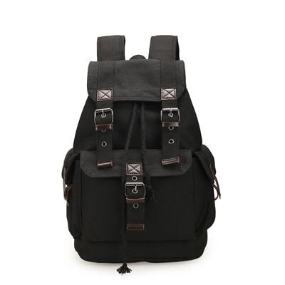 Sac à Dos Style Vintage Noir - Louise Vintage