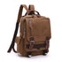 Sac à Dos Vintage Toile Camel - Louise Vintage