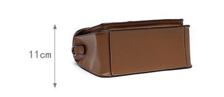 Sac à Main Cuir Vintage Femme Marron - Louise Vintage