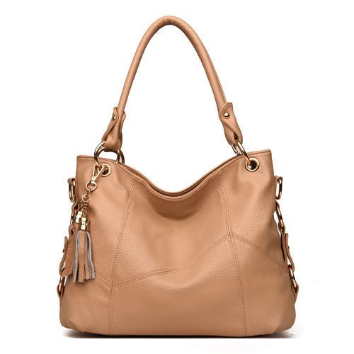 Sac à Main en Cuir Vintage Café - Louise Vintage
