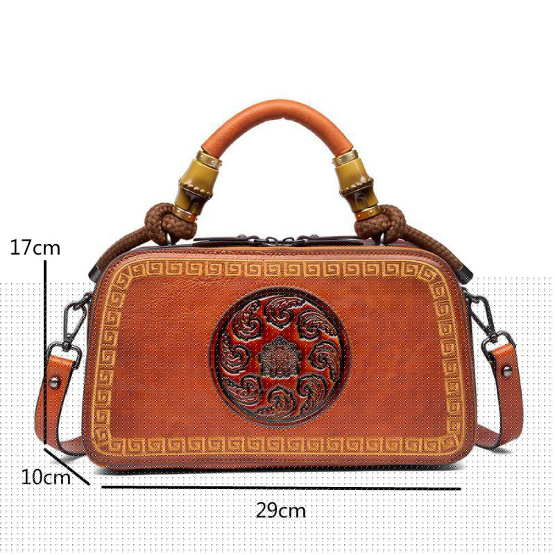 Sac à Main Style Vintage Marron - Louise Vintage