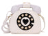 Sac à Main Téléphone Rétro Blanc - Louise Vintage
