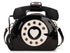 Sac à Main Téléphone Rétro Noir - Louise Vintage