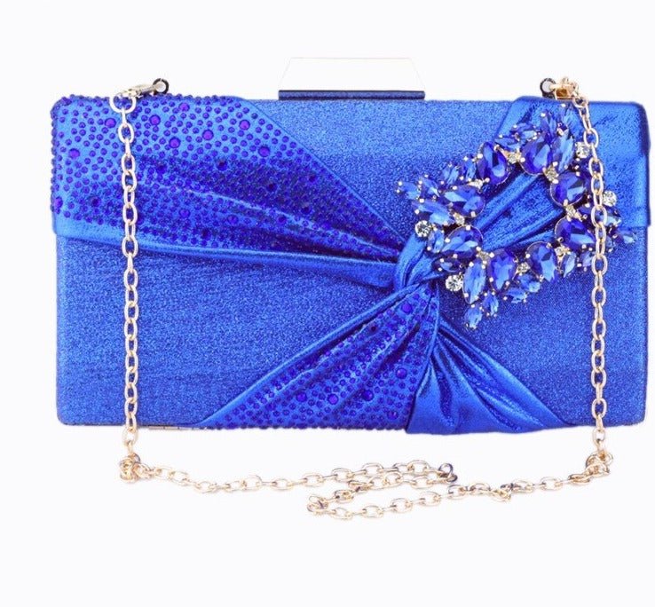 Sac à Main Vintage Annee 30 Bleu - Louise Vintage