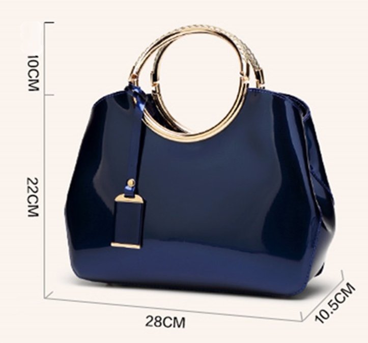 Sac à Main Vintage Année 50 Bleu - Louise Vintage