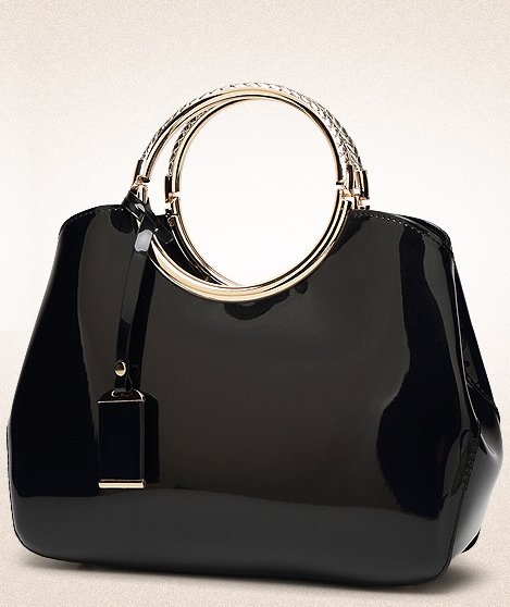 Sac à Main Vintage Année 50 Noir - Louise Vintage