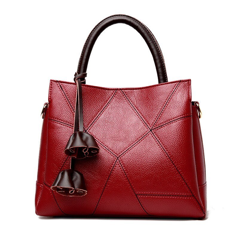 Sac à Main Vintage Année 60 Bordeaux - Louise Vintage