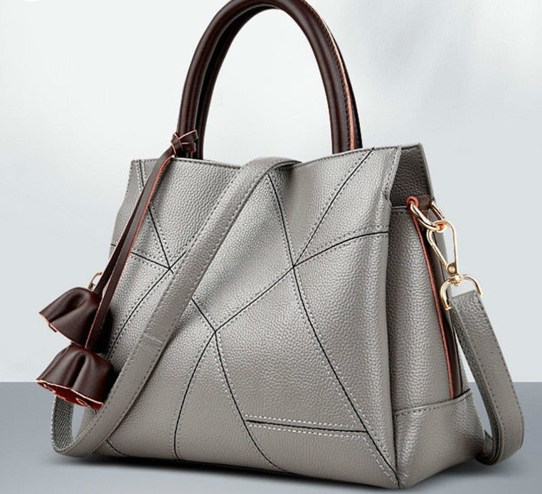 Sac à Main Vintage Année 60 Gris - Louise Vintage