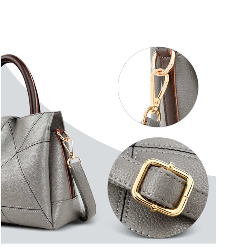 Sac à Main Vintage Année 60 Gris - Louise Vintage