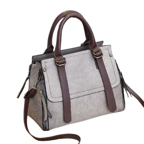 Sac à Main Vintage pas Cher Gris - Louise Vintage