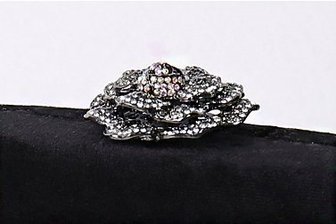 Sac à Main Vintage Style Porte Monnaie Noir - Louise Vintage