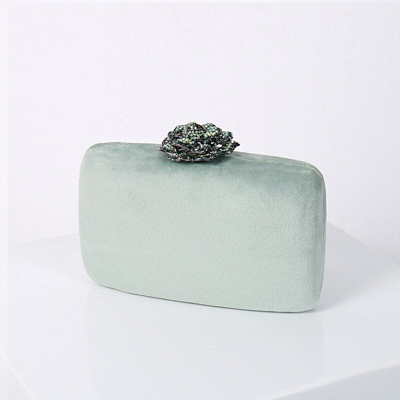 Sac à Main Vintage Style Porte Monnaie Vert - Louise Vintage