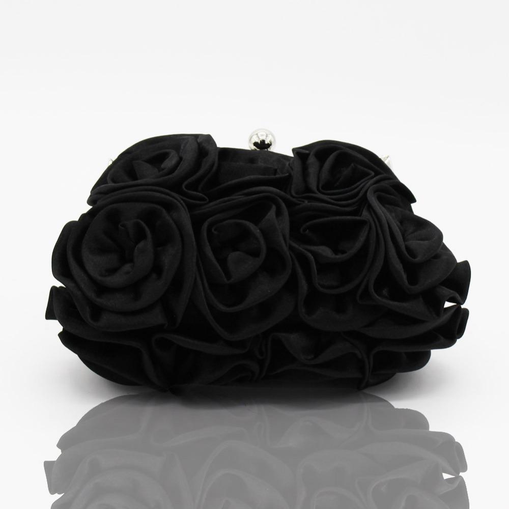 Sac à Main<br> Vintage Roses Noir - Louise Vintage