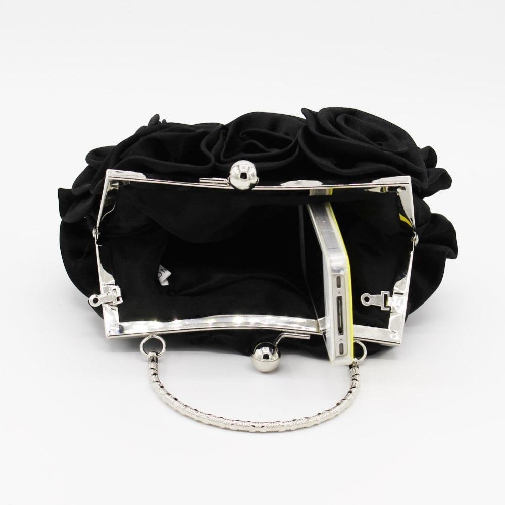 Sac à Main<br> Vintage Roses Noir - Louise Vintage