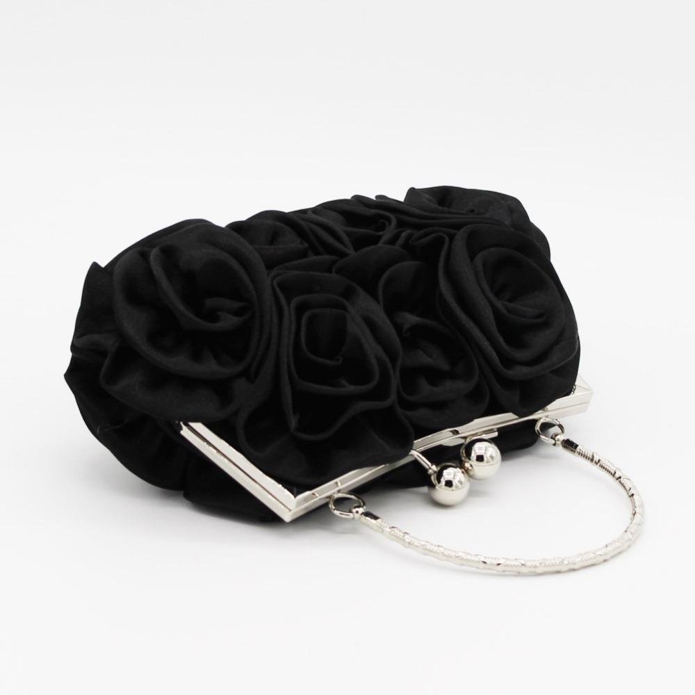 Sac à Main<br> Vintage Roses Noir - Louise Vintage