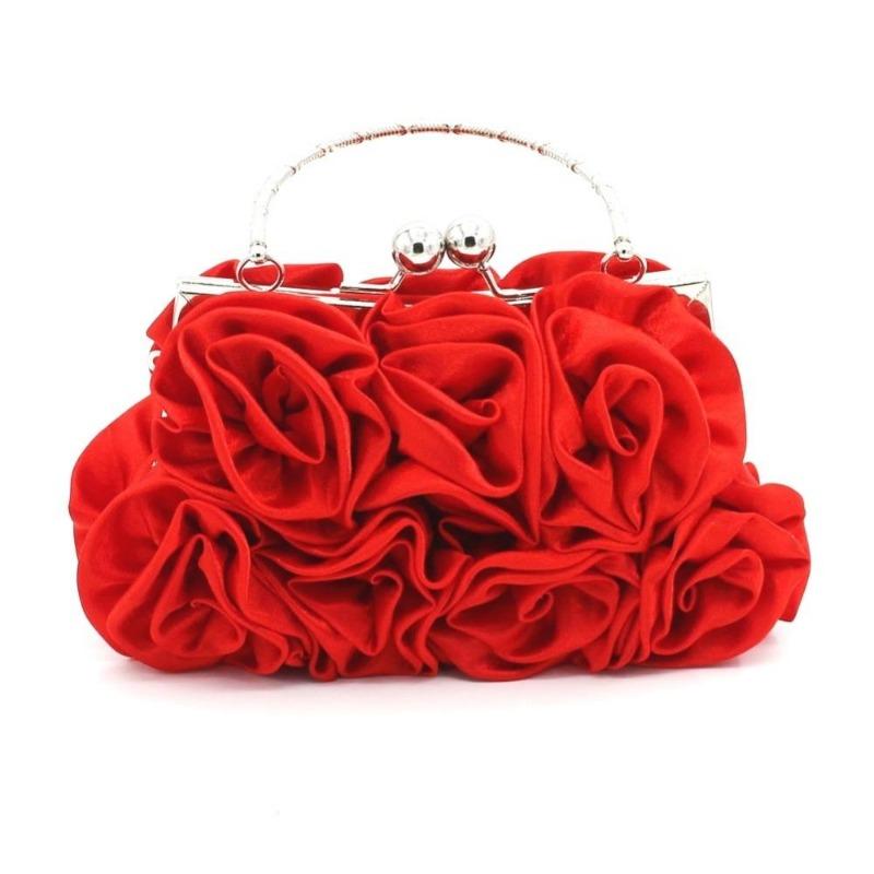 Sac à Main<br> Vintage Roses Rouge - Louise Vintage