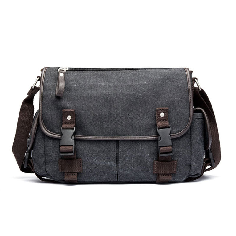 Sac Besace Vintage Noir - Louise Vintage