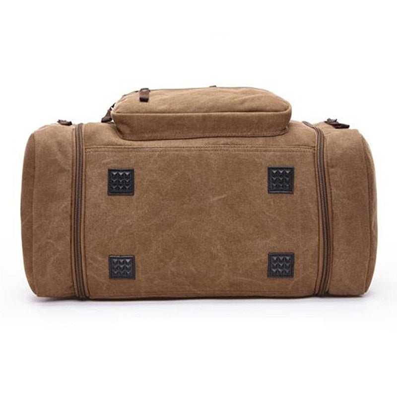 Sac de Voyage Homme Vintage Marron - Louise Vintage