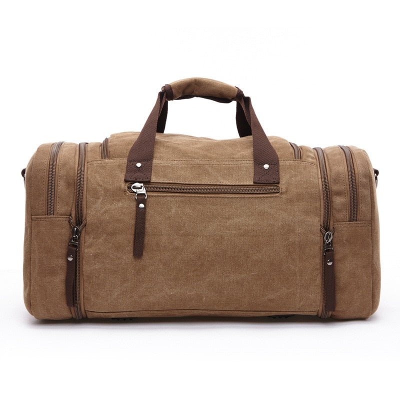 Sac de Voyage Homme Vintage Marron - Louise Vintage