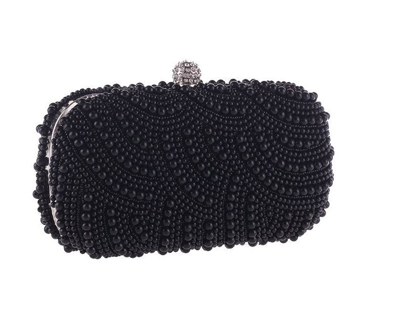 Sac en Perles Vintage Noir - Louise Vintage