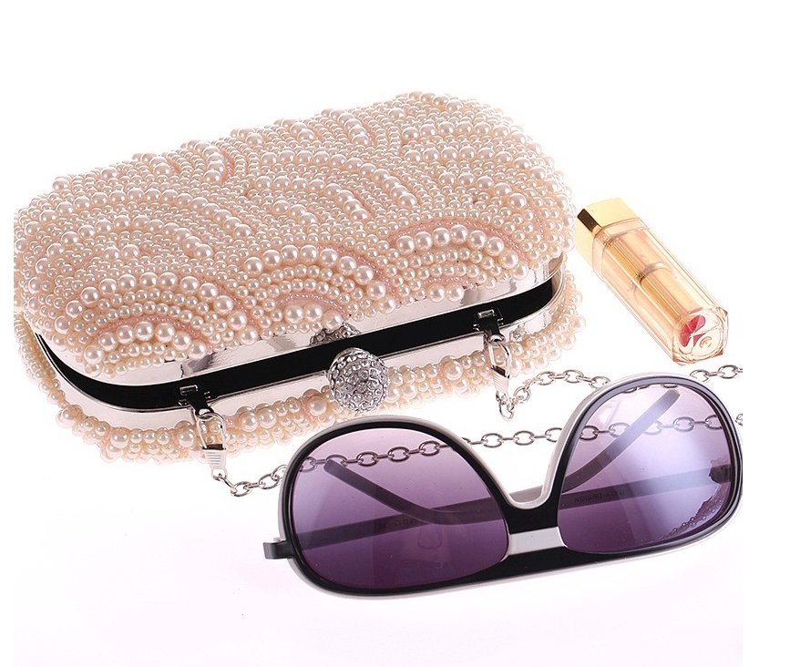 Sac en Perles Vintage Rose - Louise Vintage