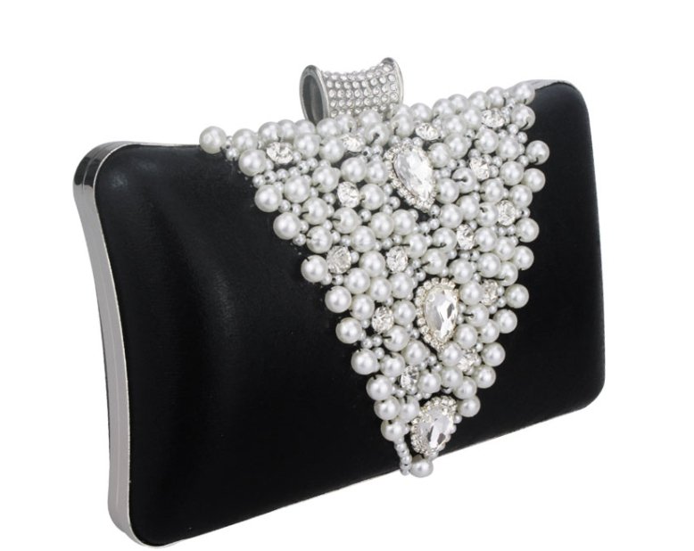 Sac Perle Vintage Noir - Louise Vintage