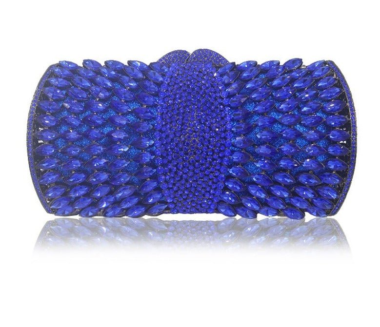 Sac Pochette Vintage Femme Bleu - Louise Vintage