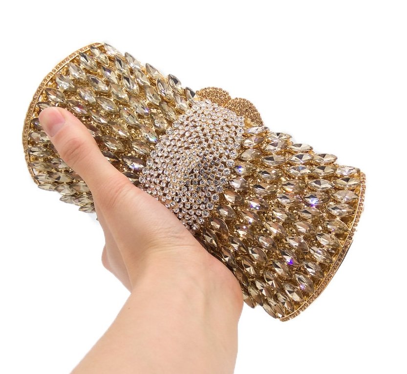 Sac Pochette Vintage Femme Or - Louise Vintage