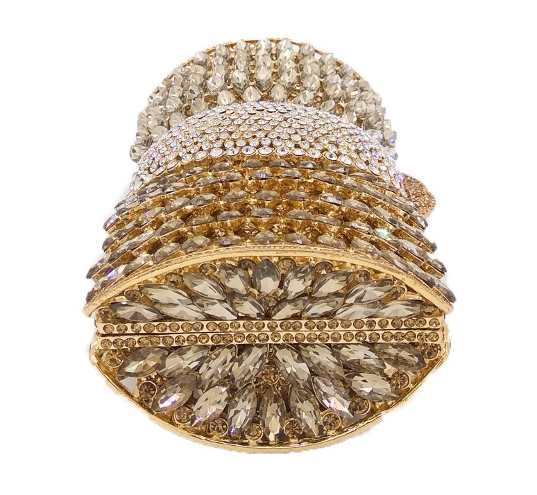 Sac Pochette Vintage Femme Or - Louise Vintage