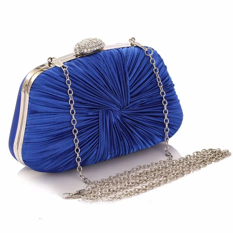 Sac Soirée Pochette Vintage Bleu - Louise Vintage