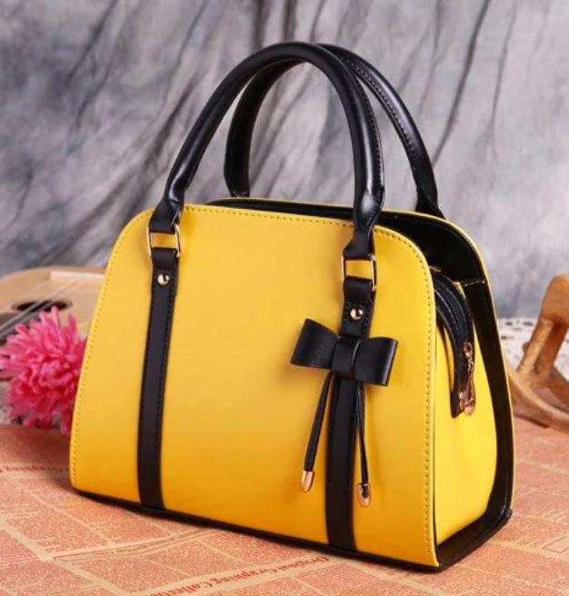 Sac Vintage Années 60 Jaune - Louise Vintage