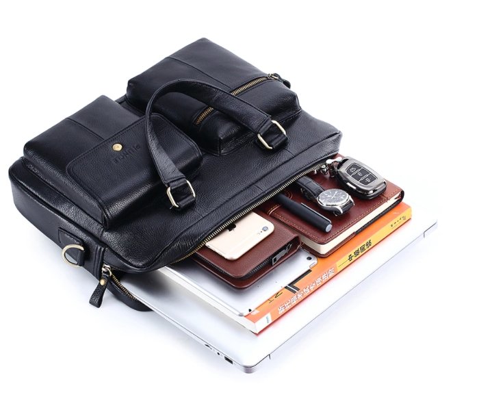 Sac Vintage Business Noir - Louise Vintage