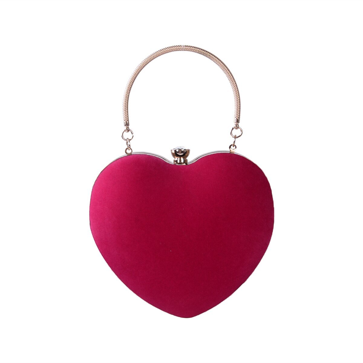 Sac Vintage Coeur Rose - Louise Vintage