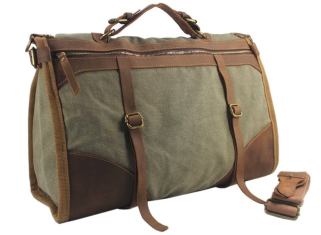 Sac Vintage Diligence Vert - Louise Vintage