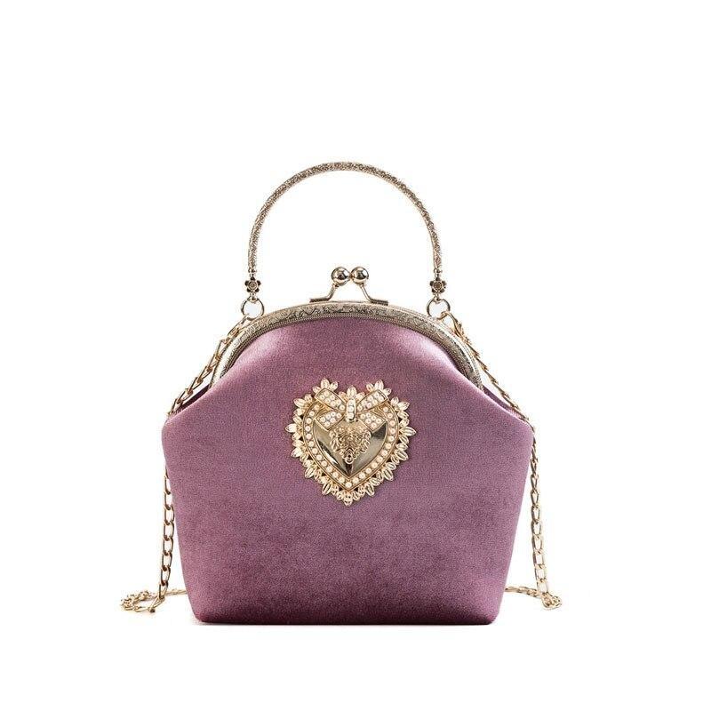Sac Vintage Femme Chic Rose - Louise Vintage