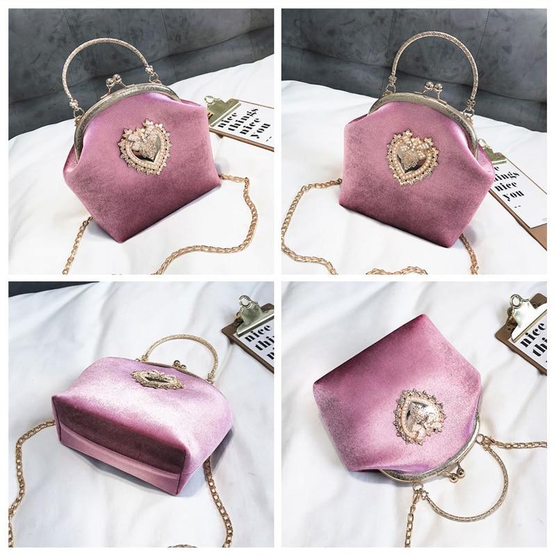 Sac Vintage Femme Chic Rose - Louise Vintage